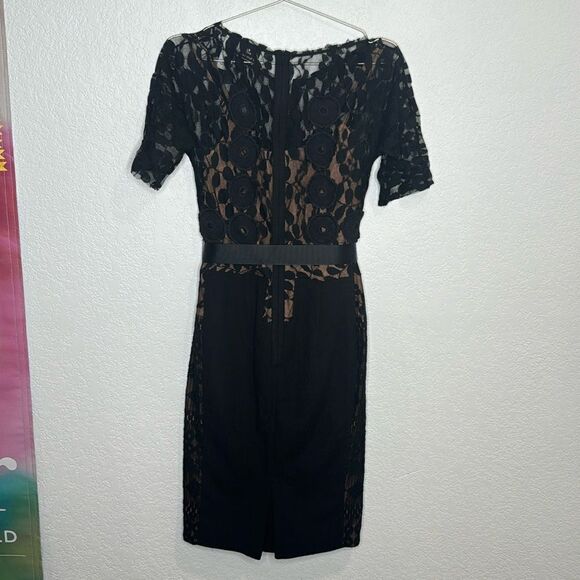New Byron Lars Anthropologie Carissima Sheath Dress Size 4 - Picture 7 of 15